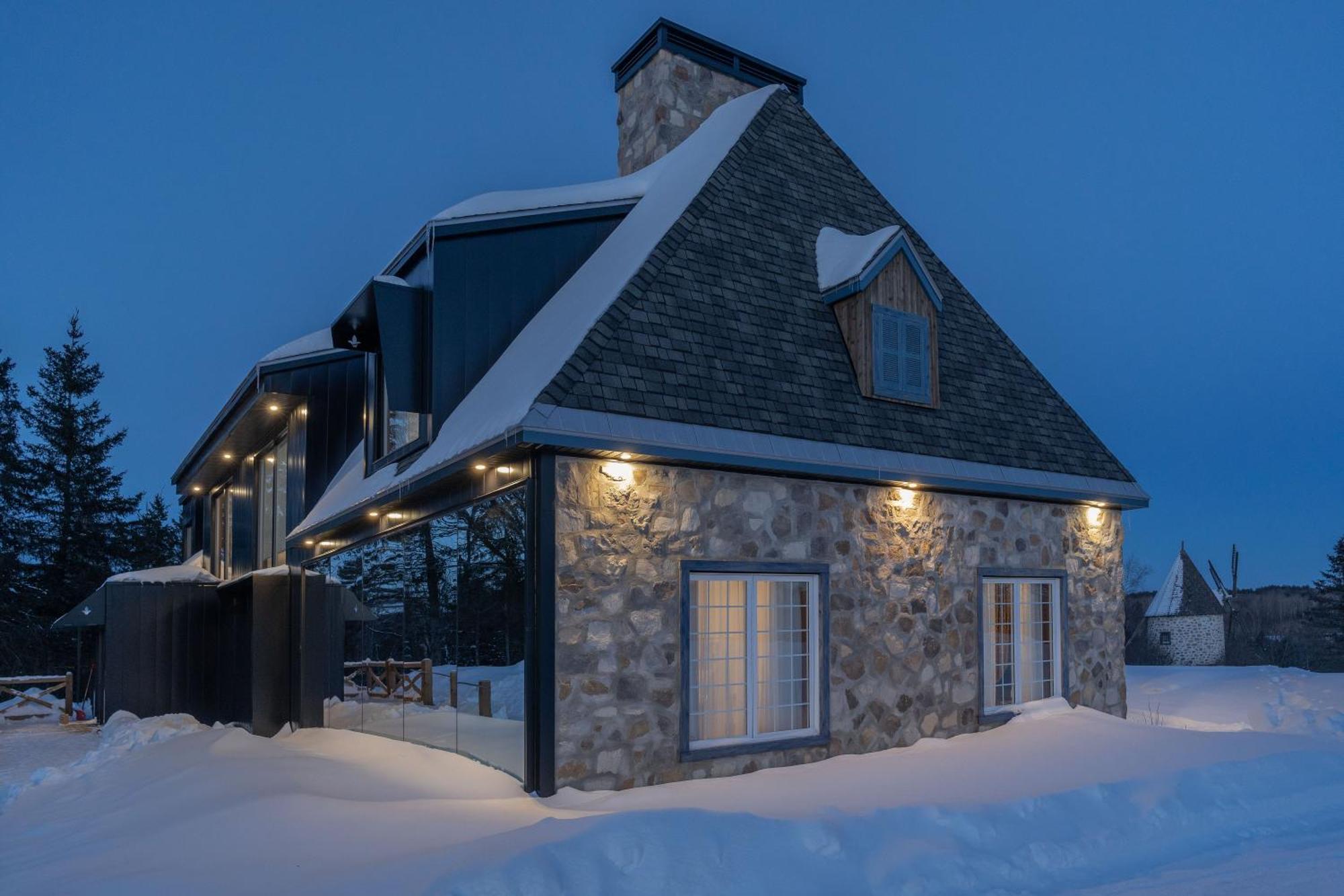 Le Baluchon Eco-Villegiature Saint-Paulin Exterior photo