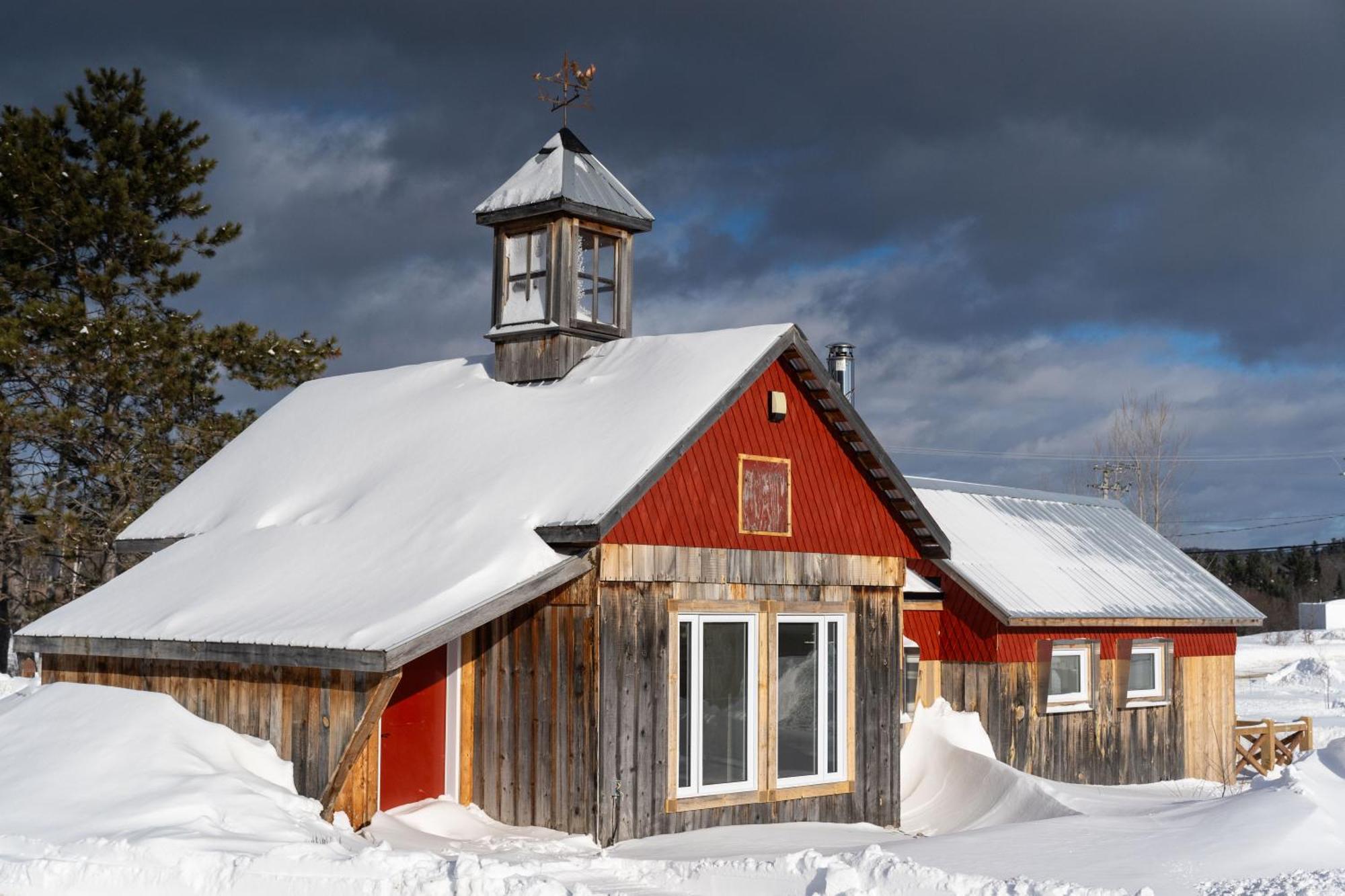 Le Baluchon Eco-Villegiature Saint-Paulin Exterior photo