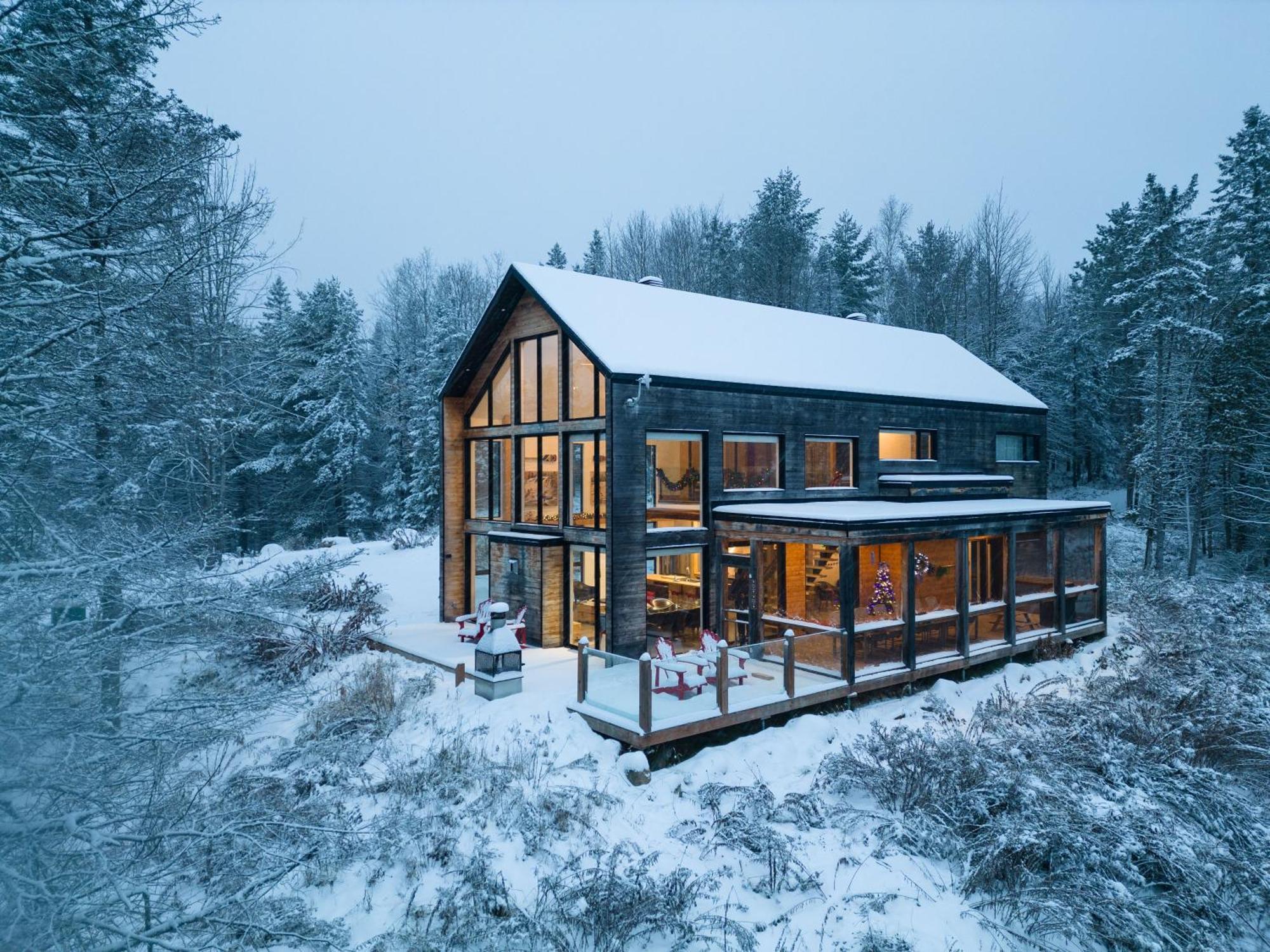 Le Baluchon Eco-Villegiature Saint-Paulin Exterior photo