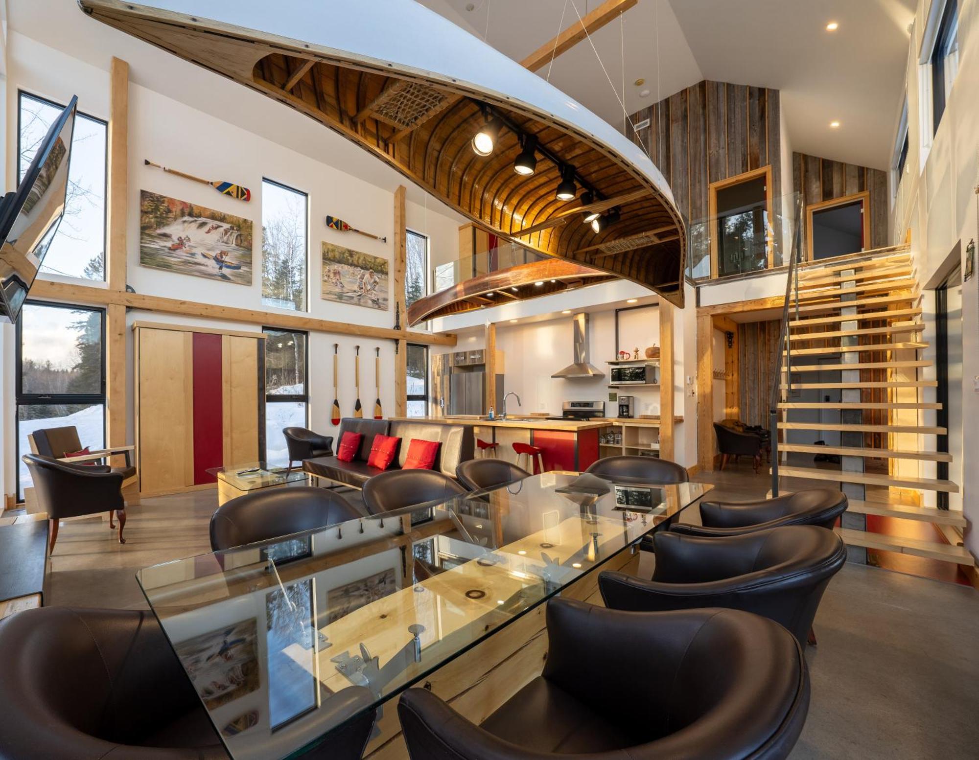 Le Baluchon Eco-Villegiature Saint-Paulin Exterior photo
